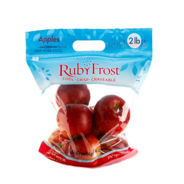 Fresh Ruby Frost Apples 2 lb Bag