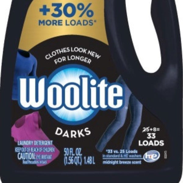 Woolite Darks Laundry Detergent 33 Loads 50 flo