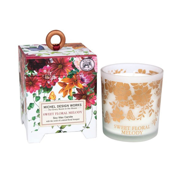 Michel Design Works Sweet Floral Melody 6.5 oz Soy Wax Candle