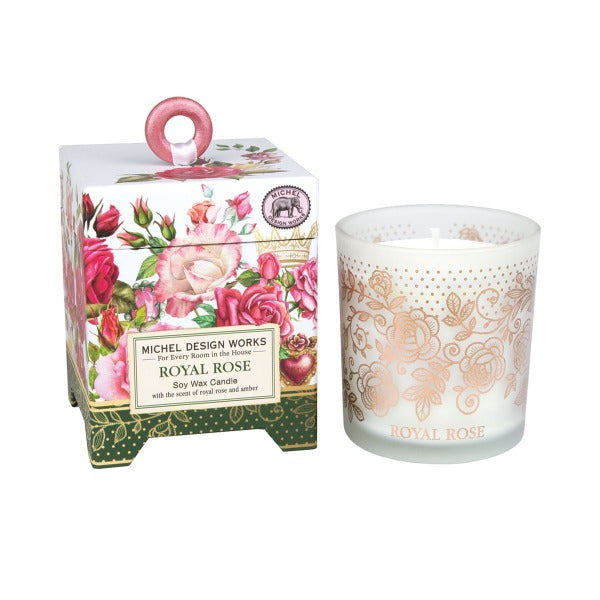 Michel Design Works Royal Rose 6.5 oz Soy Wax Candle