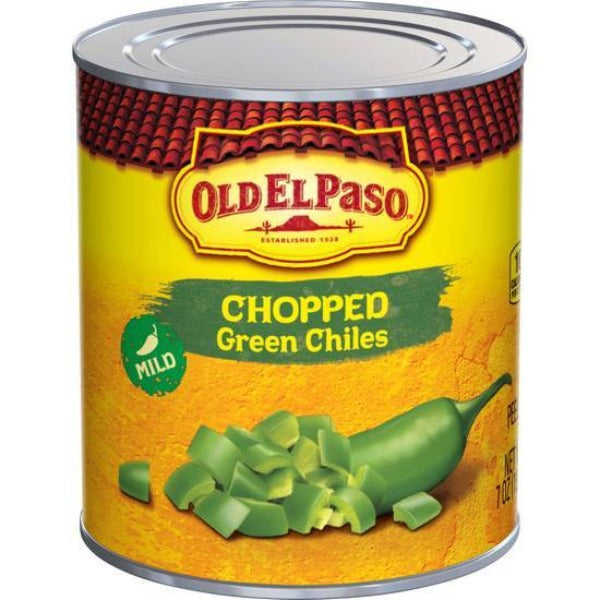 Old El Paso Chopped Green Chiles Mild 4 oz