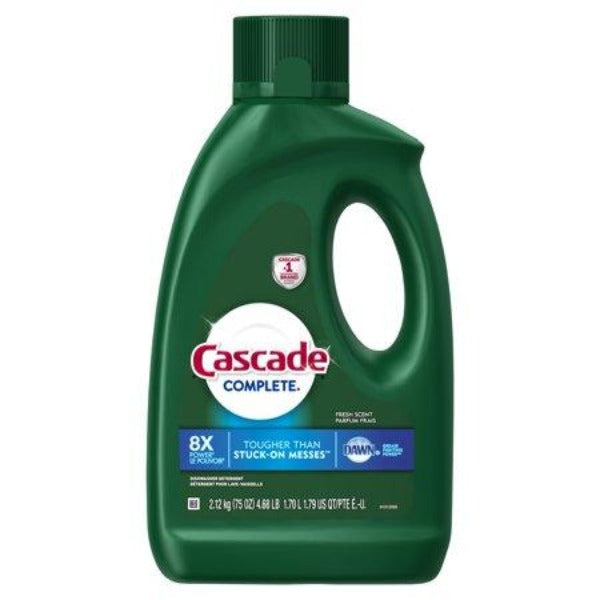 Cascade Complete Dishwasher Detergent Citrus Breeze Scent 75 oz