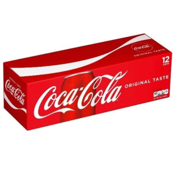 Coca Cola Classic 12 oz cans 12 pk