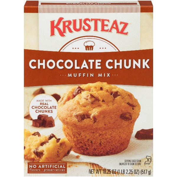 Krusteaz Chocolate Chunk Muffin Mix 18.25 oz