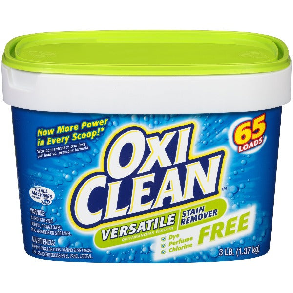 Oxi Clean Versatile Stain Remover Scent Free 65 loads