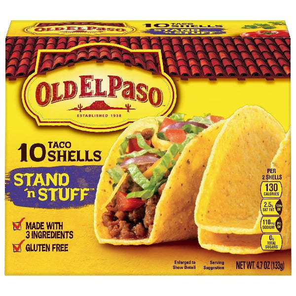 Old El Paso Stand 'n Stuff Taco Shells 10 ct