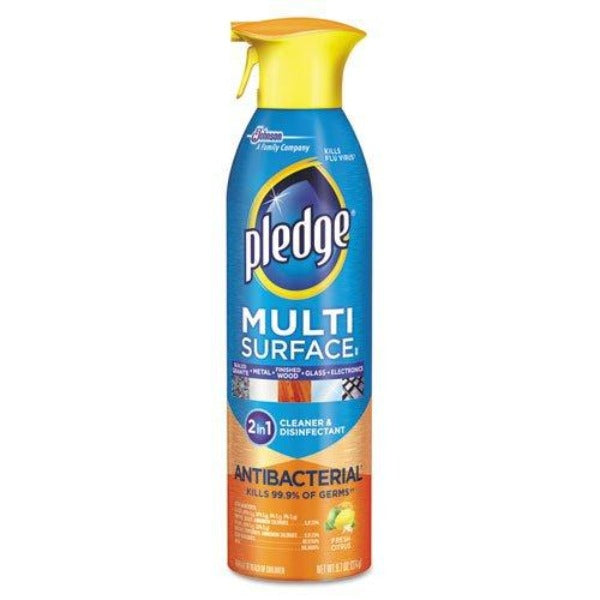 Pledge Multi Surface Spray Fresh Citrus 9.7 oz