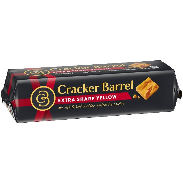 Cracker Barrel Cheese Extra Sharp Yellow 8 oz