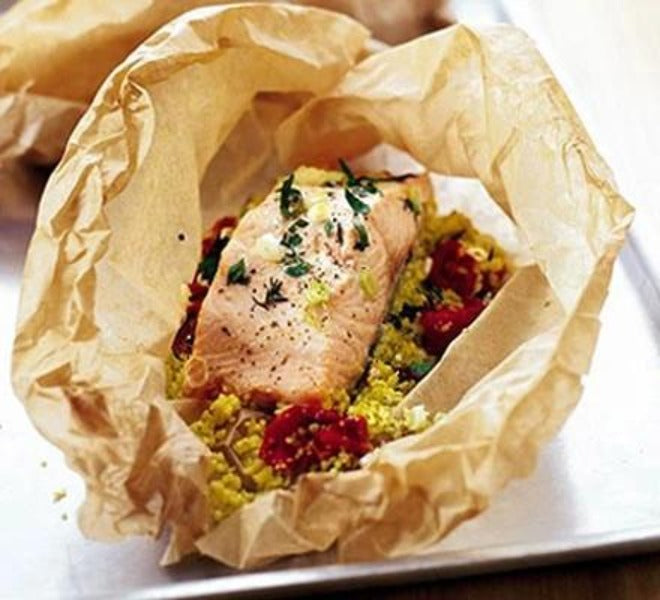 Salmon Couscous Parcel -  2 servings