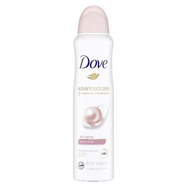 Dove Advanced Care Dry Spray Beauty Finish Deodorant 3.8 oz