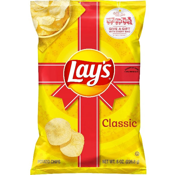 Lay's Classic Potato Chips 8 oz