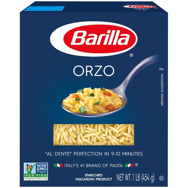 Barilla Pasta Orzo 1 lb