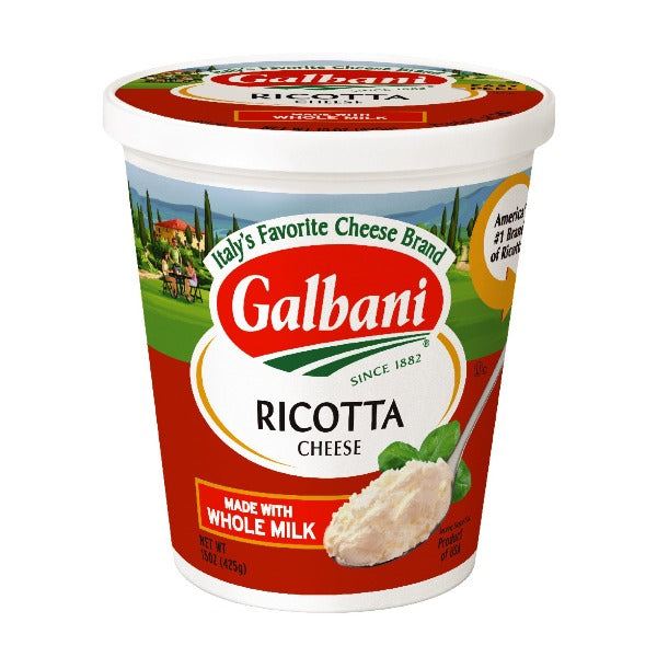 Galbani Whole Milk Ricotta Cheese 15 oz