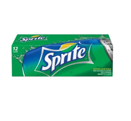 Sprite 12 oz cans 12 pk