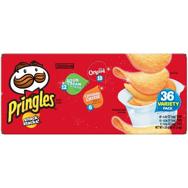 Pringles  Variety Pack  36 ct