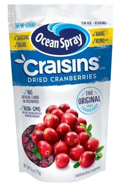 Ocean Spray Craisins Original Dried Cranberries 6 oz