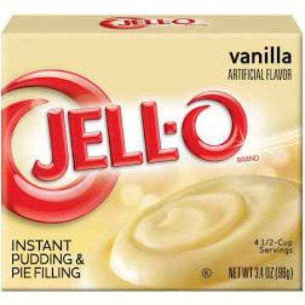 Jell-O Instant Pudding & Pie Filling Vanilla 3.4 oz