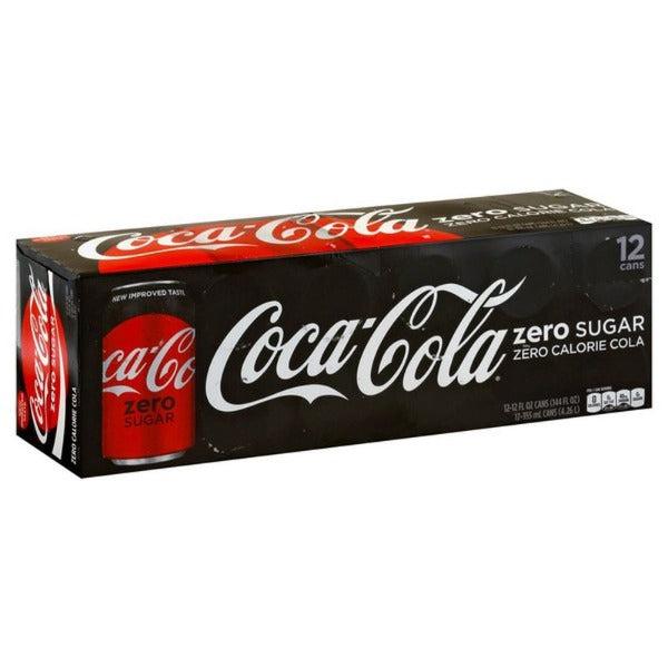 Coke Zero 12 oz cans 12 pk