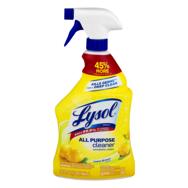 Lysol All Purpose Cleaner Lemon Breeze 32 oz