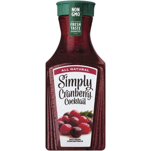 Simply Cranberry Cocktail Juice 52 oz