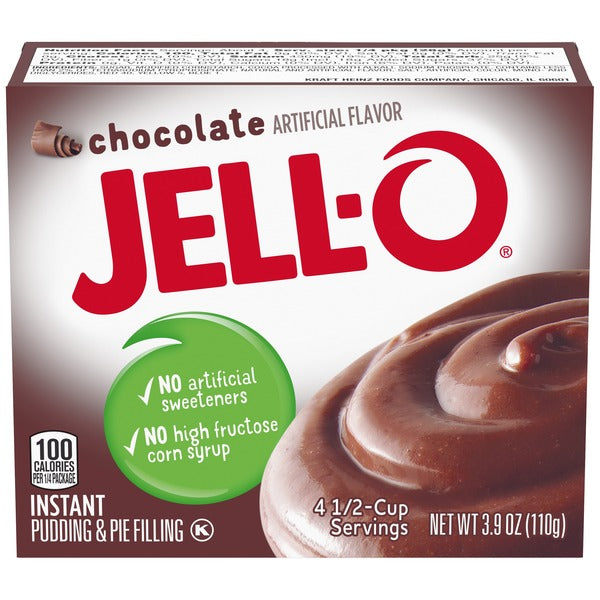 Jell-O Instant Pudding & Pie Filling Chocolate 3.9 oz