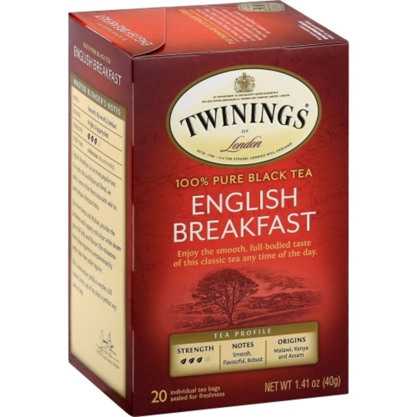 Twinings English Breakfast Tea 20 ct