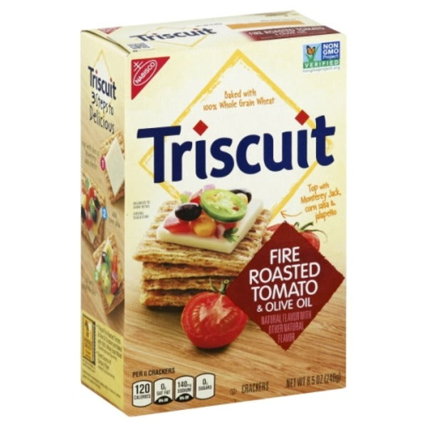 Triscuits Fire Roasted Tomato & Olive Oil Crackers 8.5 oz