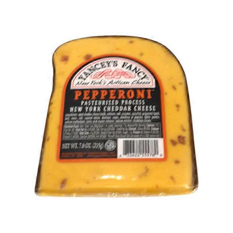 Yancey's Fancy Pepperoni Cheddar Cheese 7.6 oz