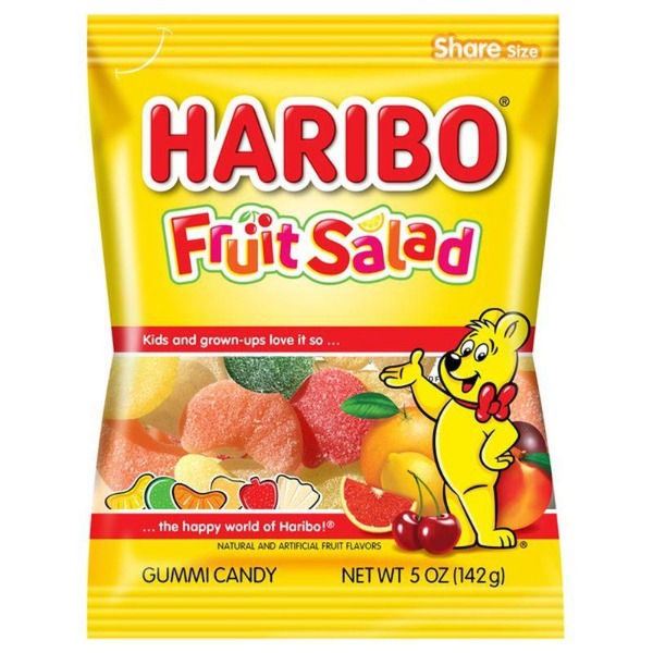 Haribo Gummy Fruit Salad 5 oz