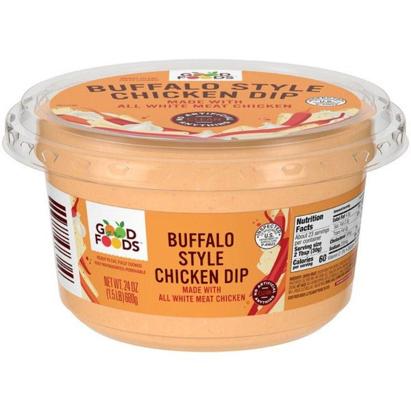 Good Foods Buffalo Style Chicken Dip 24 oz