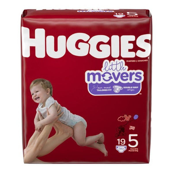 Huggies Little Movers Diapers Size 5 19 ct