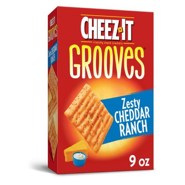 Cheez It Grooves Cheddar Ranch 9 oz