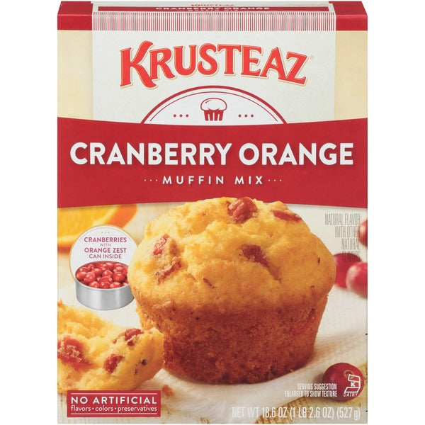 Krusteaz Cranberry Orange Muffin Mix 18.6 oz