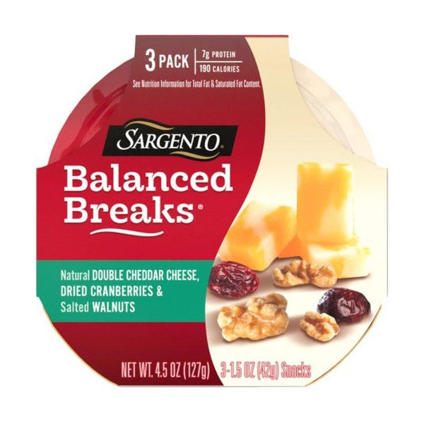 Sargento Balanced Breaks Gouda & Sharp Cheddar & Triscuit 4.5 oz