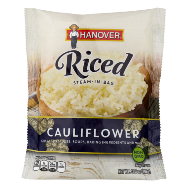 Hanover Riced Cauliflower Steam in a Bag 10.5 oz