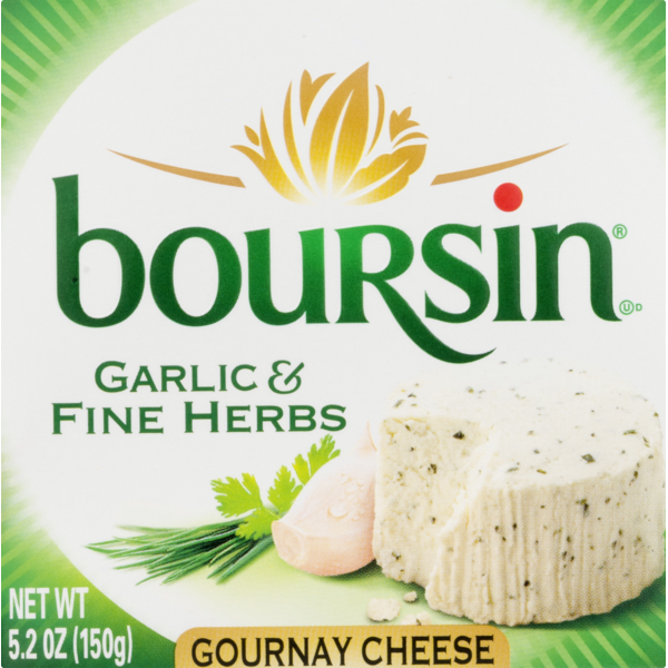 Boursin Cheese Garlic & Fine Herbs 5.2 oz