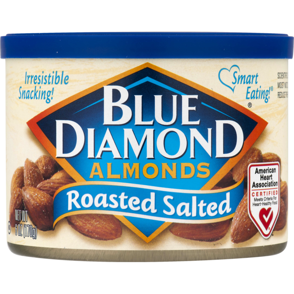 Blue Diamond Roasted Salted Almonds 6 oz