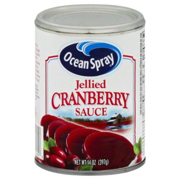 Ocean Spray Cranberry Sauce Jellied 14 oz