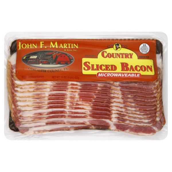 John F Martin & Sons Sliced Bacon 16 oz