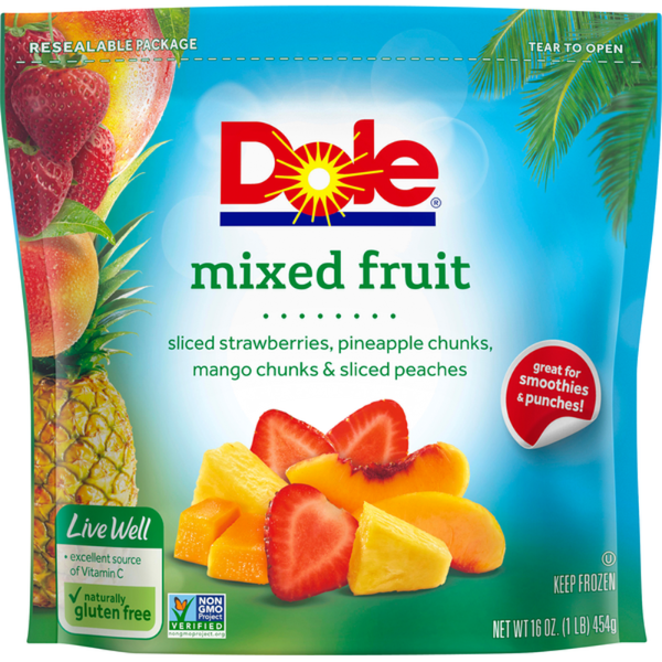 Dole Frozen Mixed Fruit 16 oz