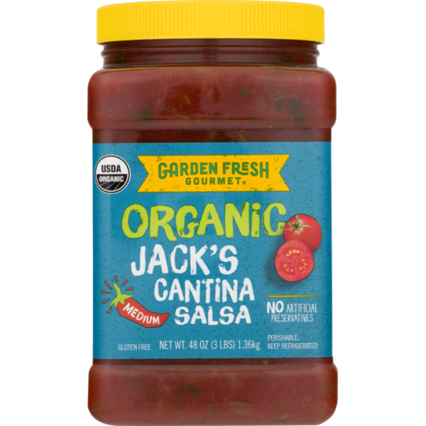 Garden Fresh Organic Jack's Cantina Salsa 32 oz