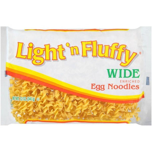 Light & Fluffy Wide Egg Noodles 12 oz