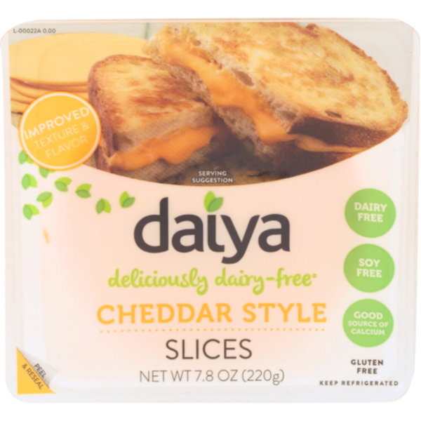 Daiya Cheddar Style Slices Dairy Free 7.8 oz