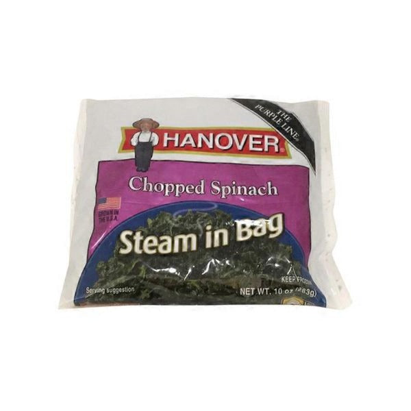 Hanover Chopped Spinach Steam in a Bag 10 oz