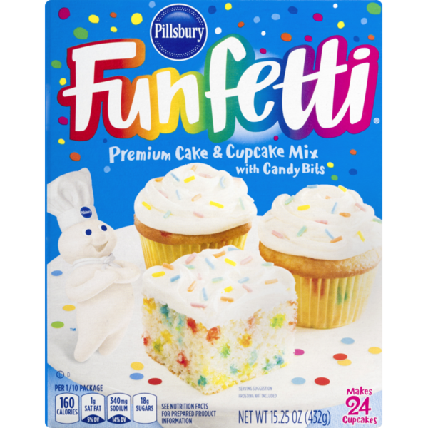 Pillsbury Premium Funfetti Cake Mix 15.25 oz