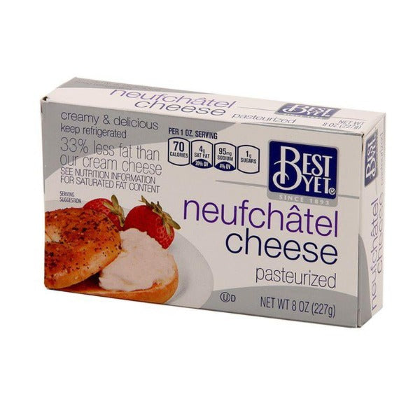 Best Yet Neufchatel Cream Cheese 8 oz