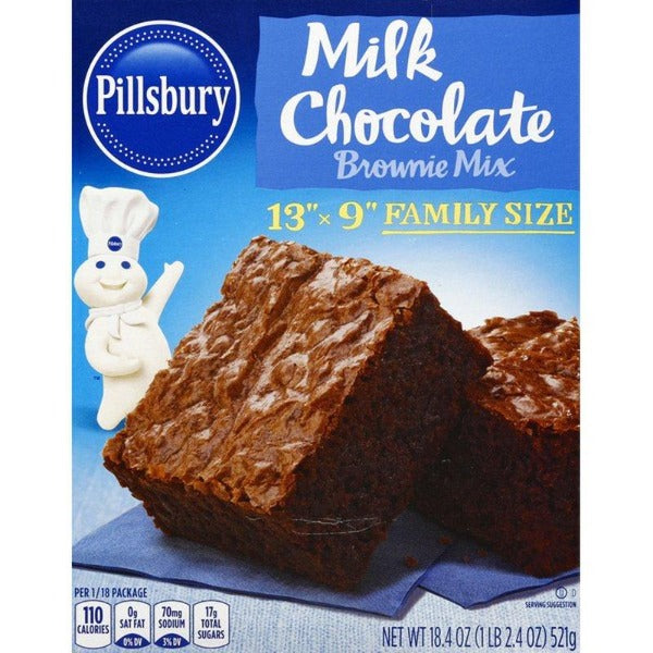 Pillsbury Milk Chocolate Brownie Mix 18.4 oz