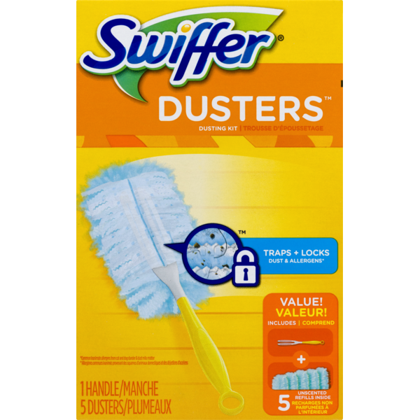 Swiffer Dusting Kit 1 Handle 5 Dusters