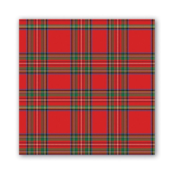 Michel Design Works Tartan Luncheon Napkins 20 ct