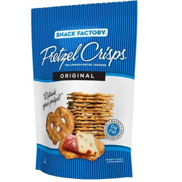 Snack Factory Pretzel Crisps Original 7.2 oz